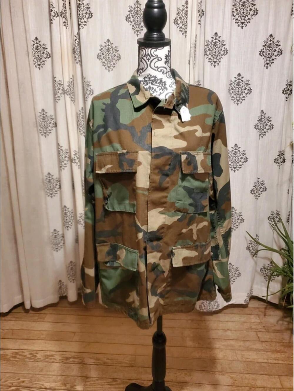 Authentic Military Camo Jacket